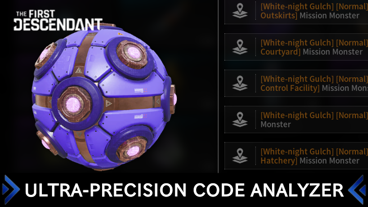 ultra precision code analyzer