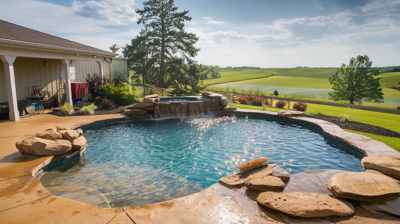 how much lye needed for a 22 ft pool​