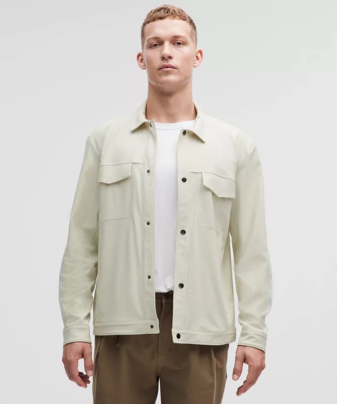 twill utility jacket