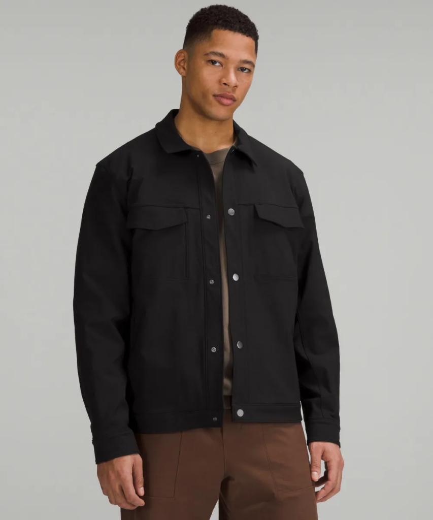 twill utility jacket