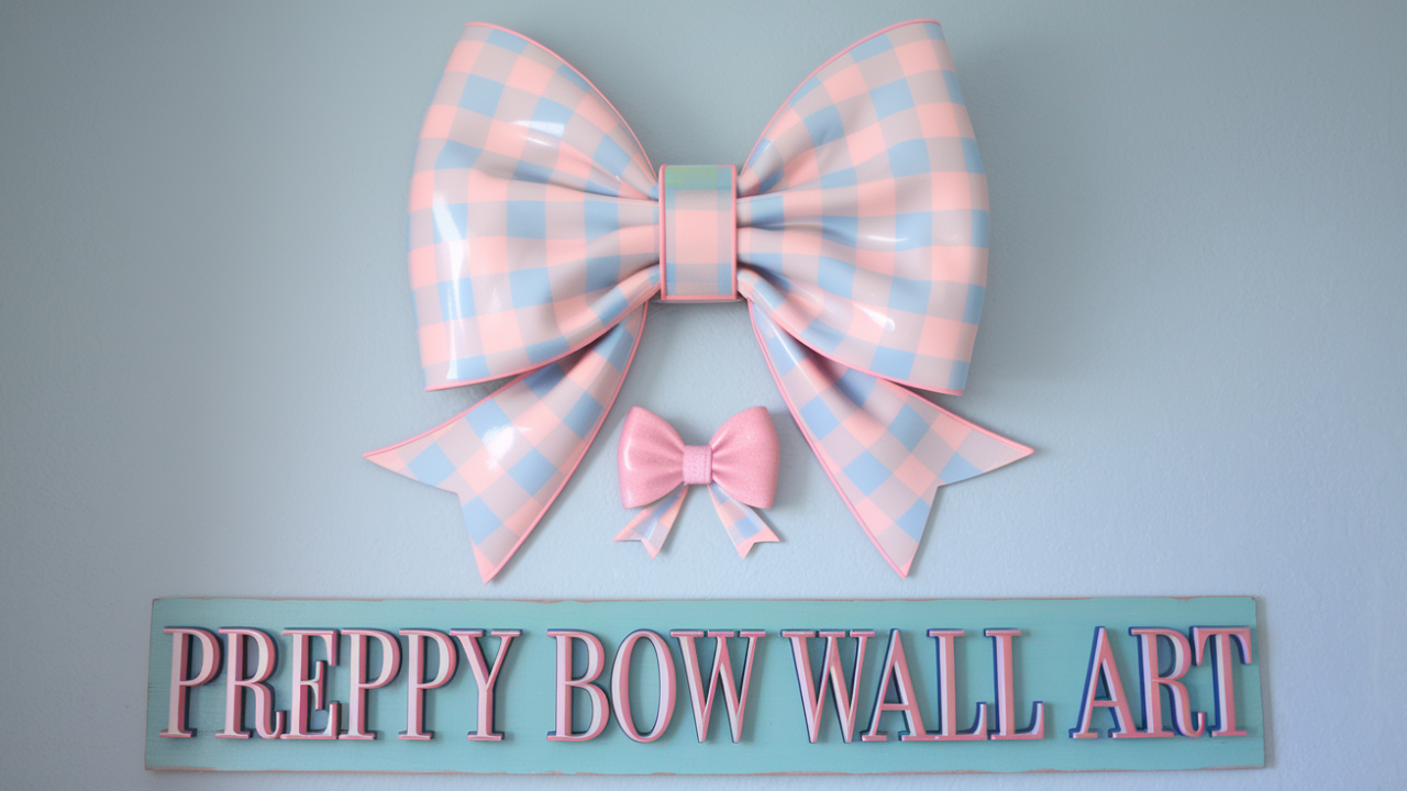 Exploring Preppy Bow Wall Art With There Prices: A Guide to Stylish and Affordable Decor